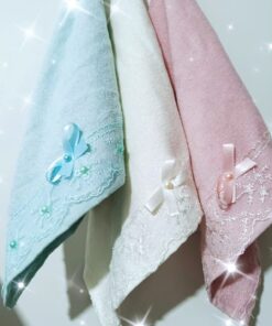 3 'lü kadife el ve mutfak havlusu 1