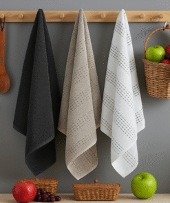 3'lü krem ,bej,antrasit havlu