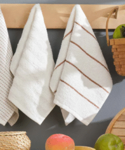 3'lü krem el ve mutfak havlu