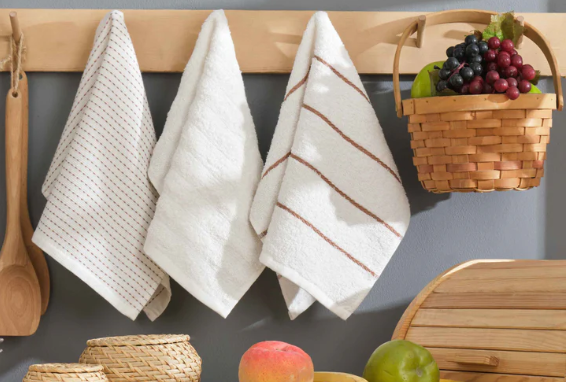 3'lü krem el ve mutfak havlu