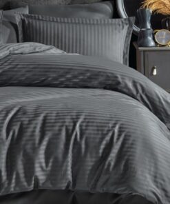 Alternative view of Antrasit Pamuk Saten Çift Kişilik Nevresim Takımı