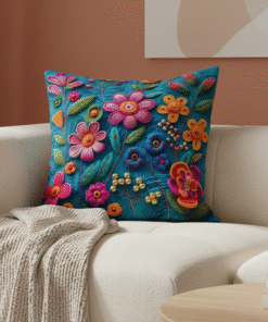 3 Boyutlu Mavi Fon Üzerinde Bahar ışıltısı