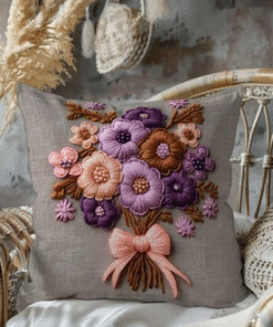 3 boyutlu mor menekşeler 2