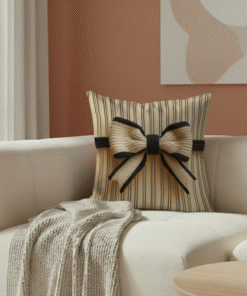 Bej ve Siyahın 3 Boyutlu Zarif Fiyonk 1