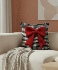 Kırmızı Dokunun 3 Boyutlu Örgü Zarafeti 1