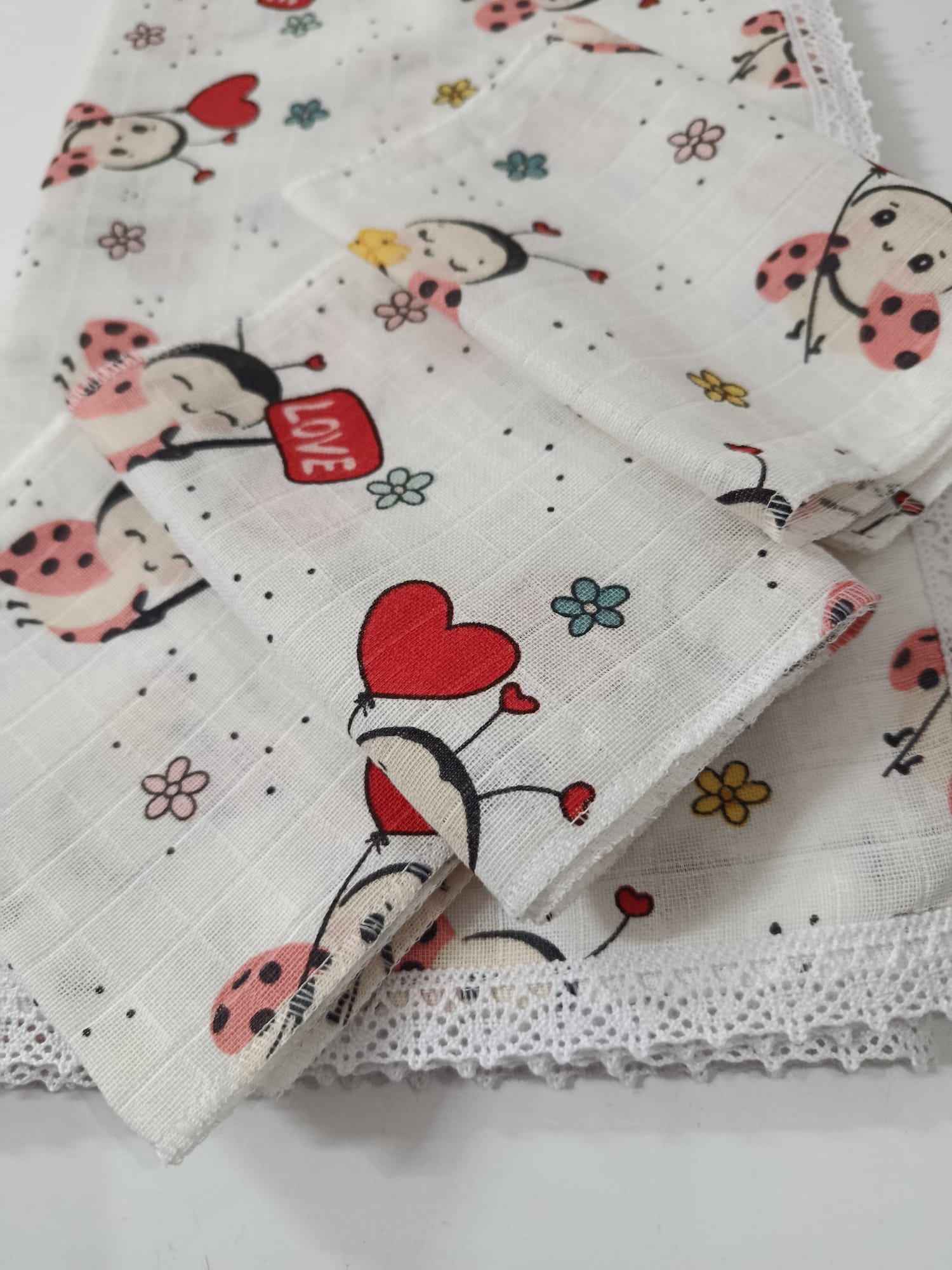 diktörgen bebek battaniye 100x80 2 adet 2sırt mend